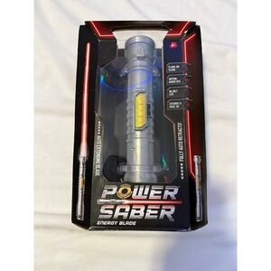 Power Saber Energy Blade Toy Lightsaber Flash On Clash Motion Based SFX LED